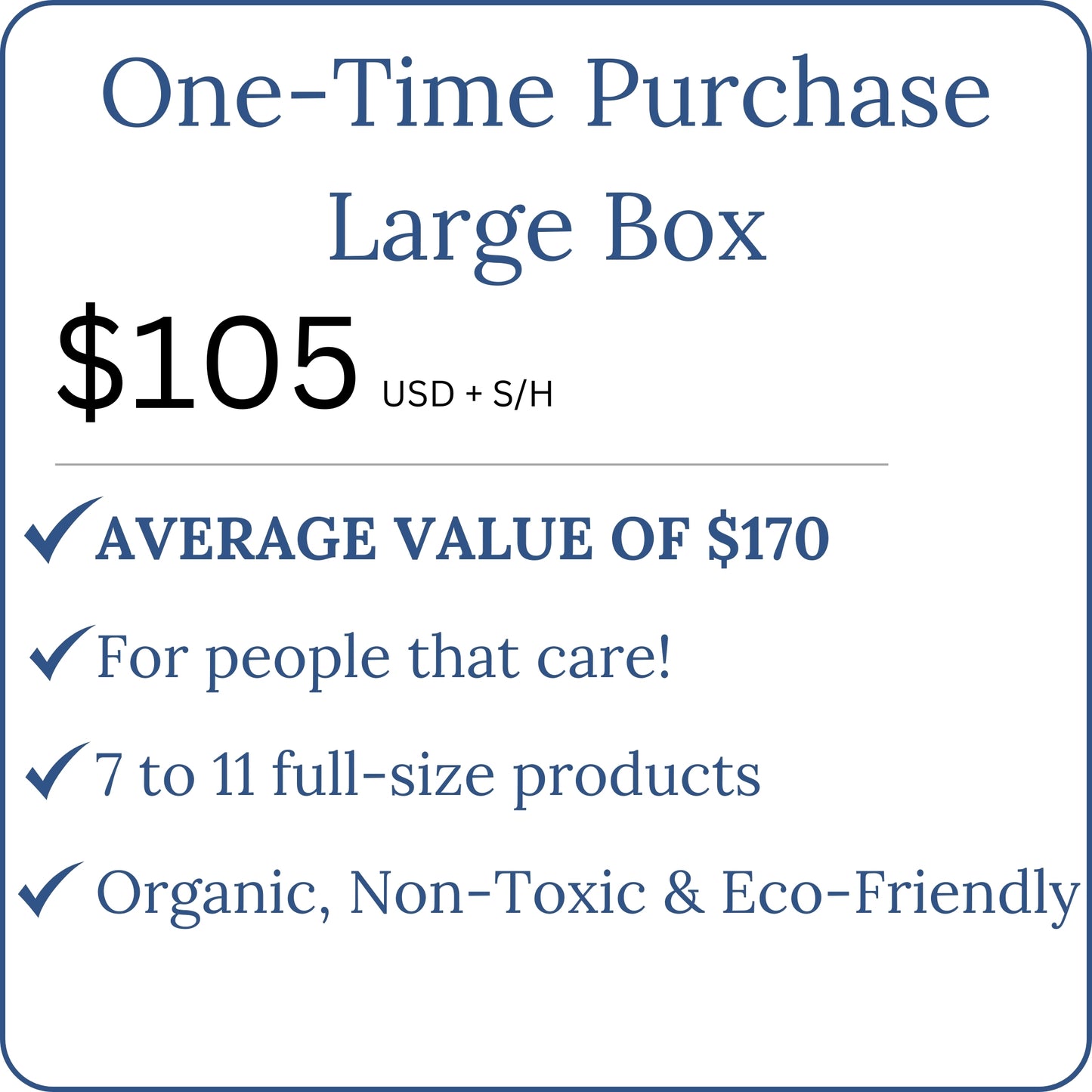 Single Large Box