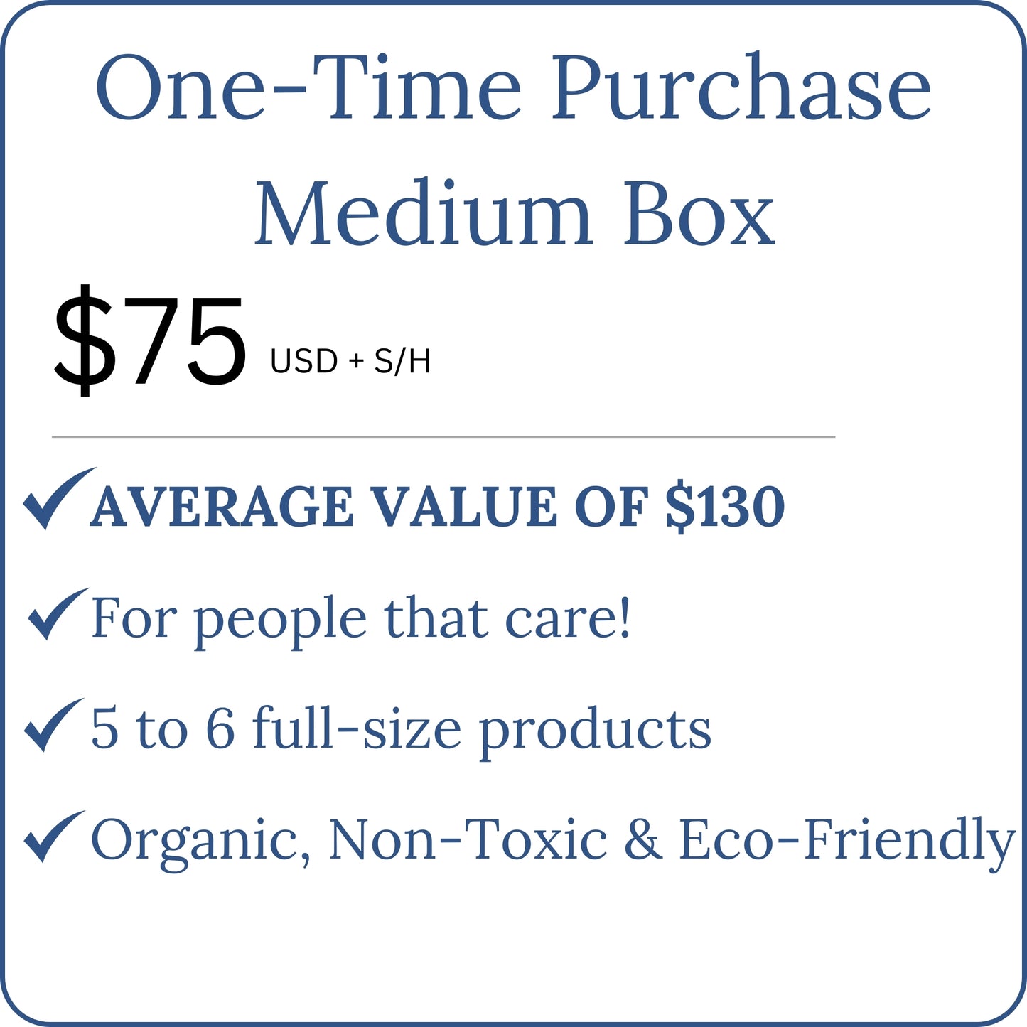 Single Medium Box
